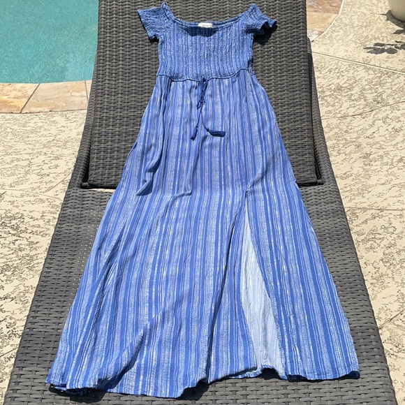 Band of Gypsies Smocked Maxi Dress - Picture 2 of 10